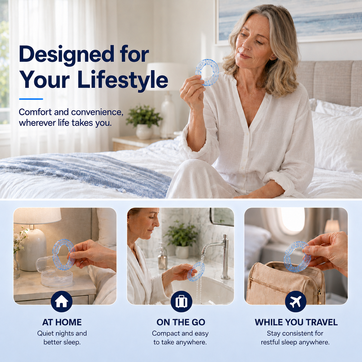 CAREVIA Pro® Adjustable Anti-Snoring Mouthpiece