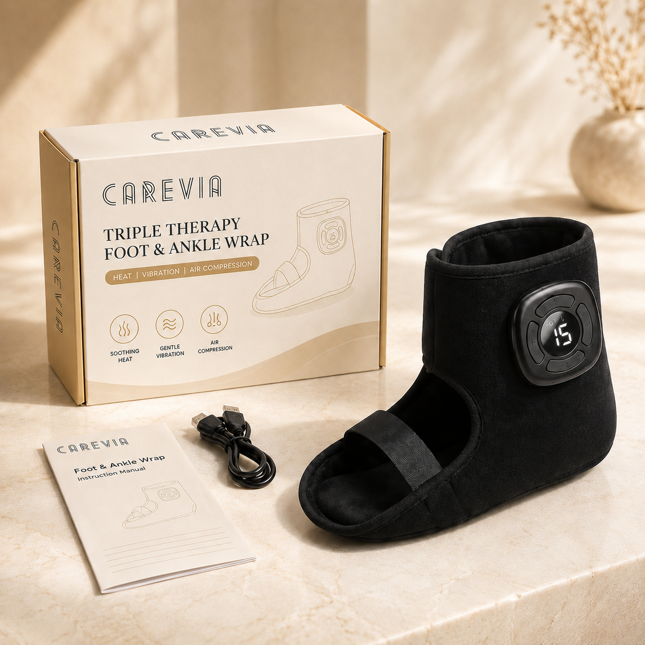 CAREVIA NeuroRelief - 3 IN 1 MASSAGER THERAPY