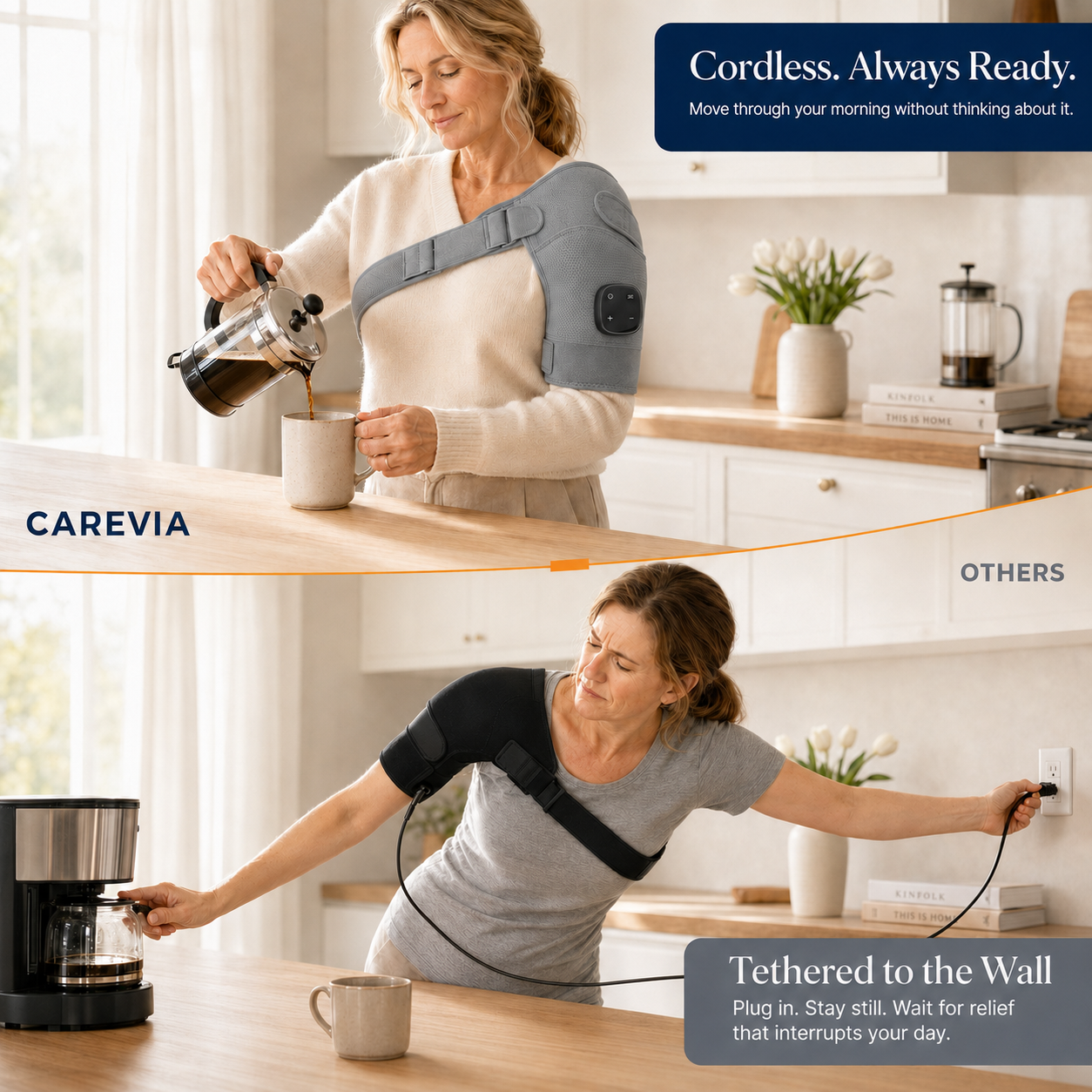 CAREVIA Thaw - Triple Method Shoulder Massager