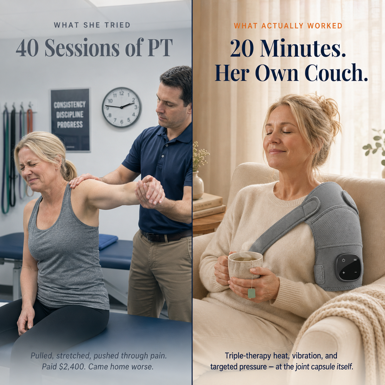CAREVIA Thaw - Triple Method Shoulder Massager