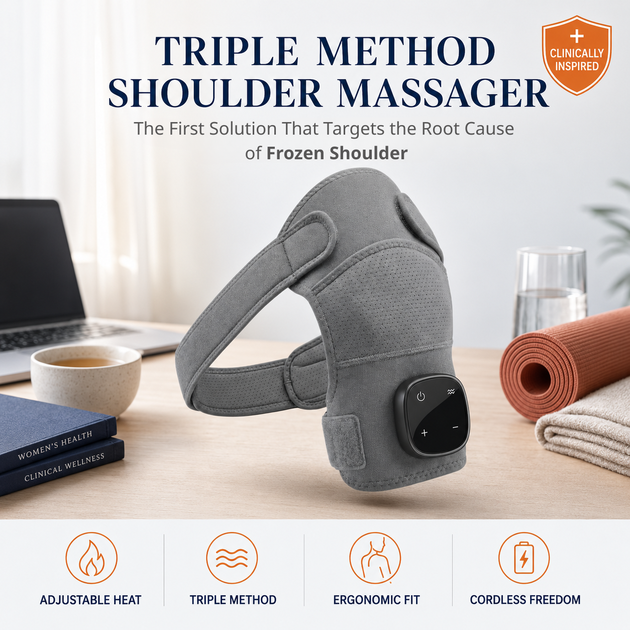 CAREVIA Thaw - Triple Method Shoulder Massager