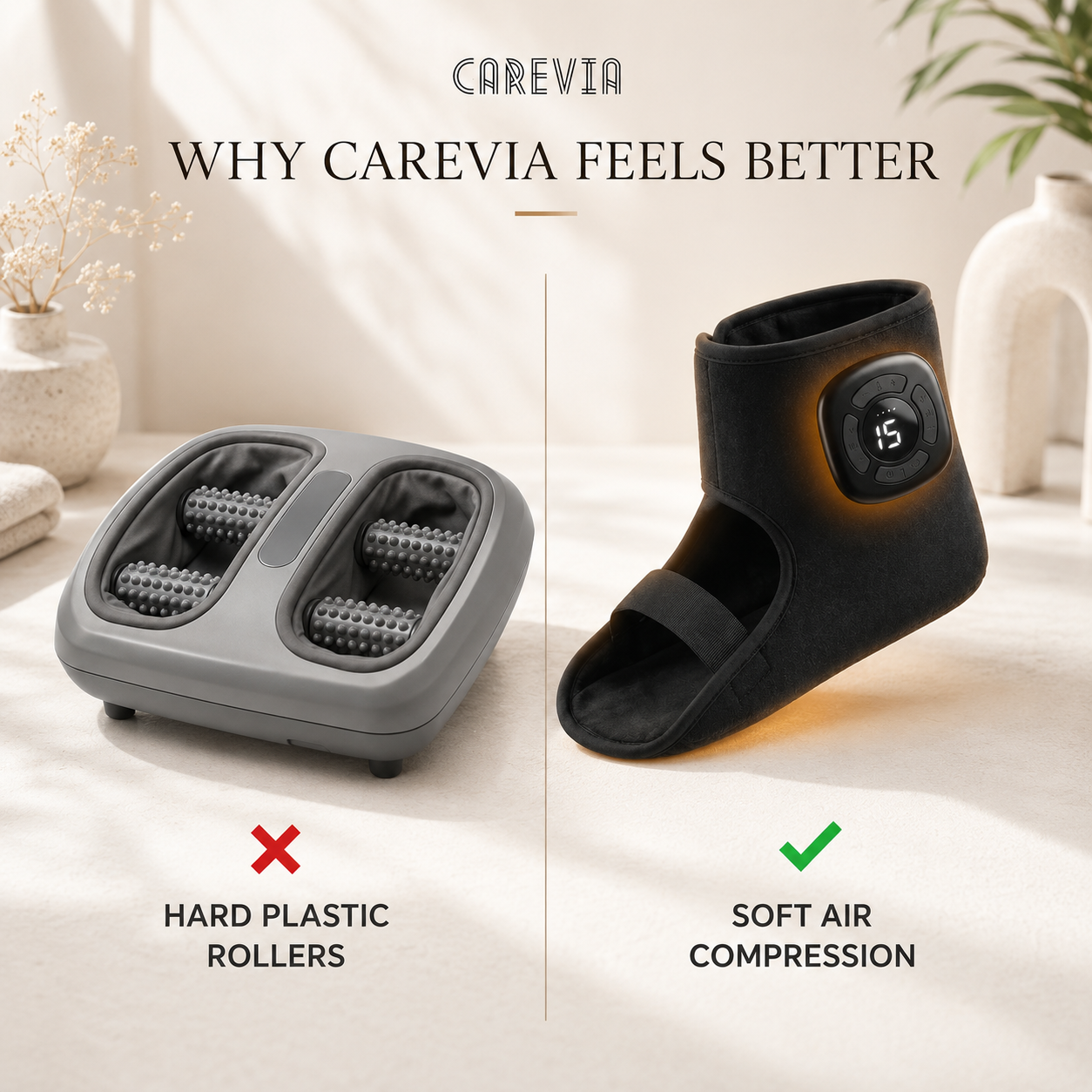 CAREVIA NeuroRelief - 3 IN 1 MASSAGER THERAPY