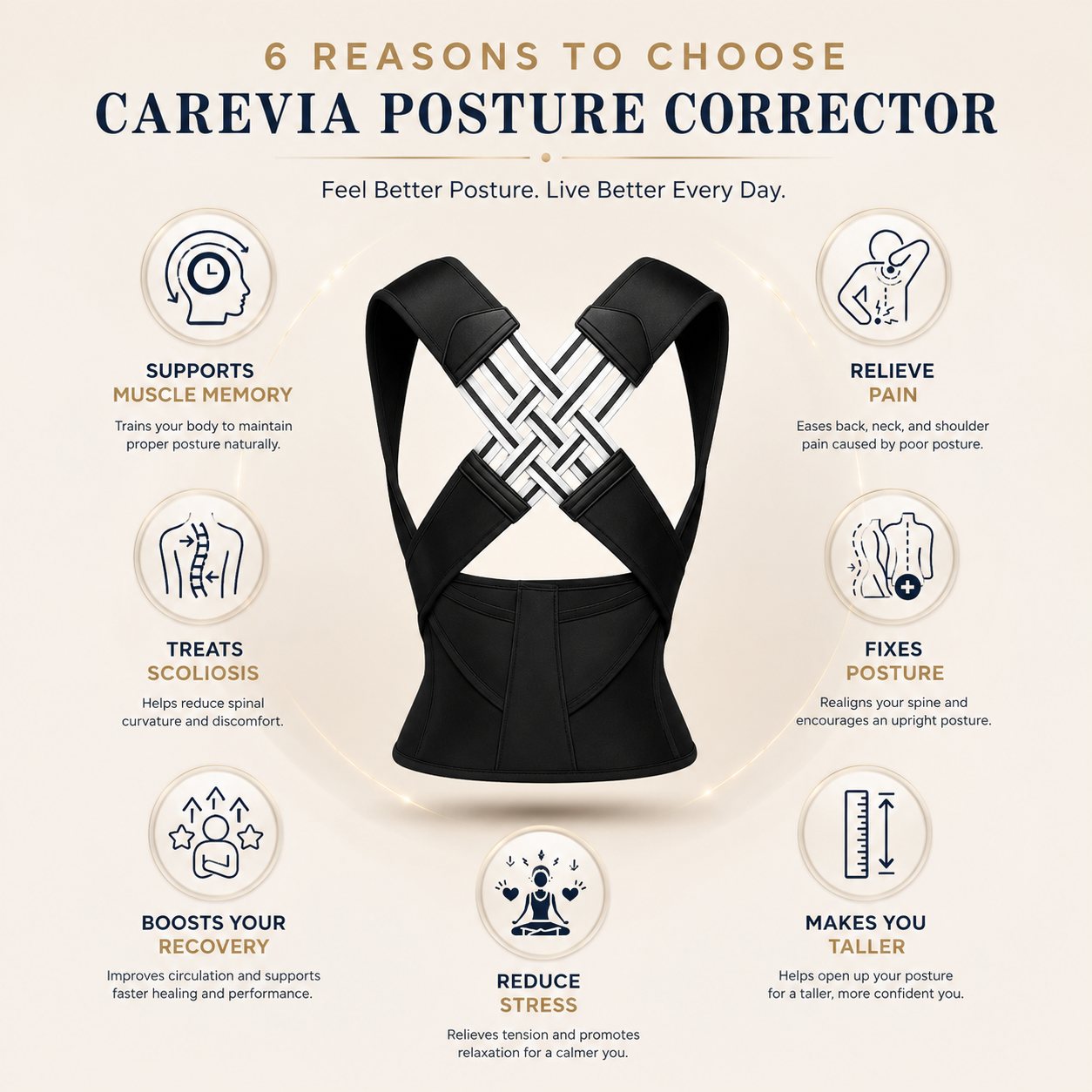 CAREVIA Posture Corector